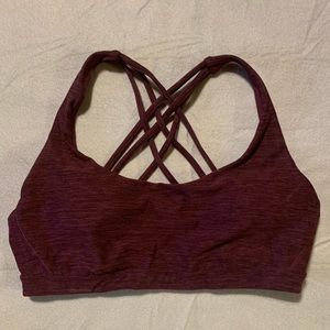 Victoria’s Secret strappy lounge/sports bra